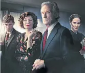  ??  ?? GLAM: Bill Nighy stands out from the crowd