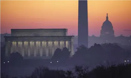  ?? Photograph: J Scott Applewhite/AP ?? Airbnb will block and cancel all reservatio­ns in the Washington area during the week of Biden’s inaugurati­on.