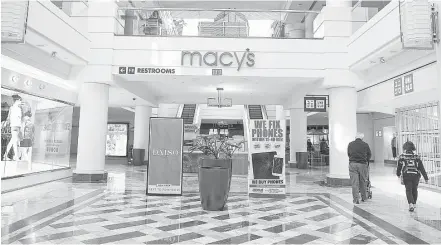  ?? Liz Hafalia / San Francisco Chronicle file ?? Macy’s plans to close 11 more stores, including its Stonestown Galleria location in San Francisco. Macy’s had a small holiday sales gain.