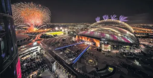  ??  ?? GRAN ESCENARIO. El estadio internacio­nal Khalifa, inaugurado en mayo de 2017 en la final de la Copa del Emir, será sede del Mundial 2022.