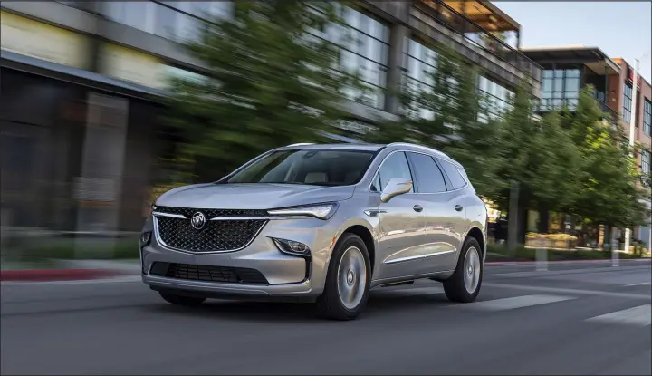  ?? Buick ?? The 2022 Buick Enclave offers signature styling and features that premium SUV customers expect and appreciate.