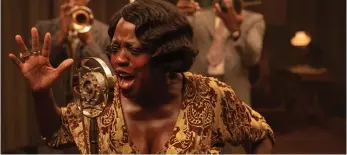  ?? DR ?? Actriz Viola Davis é das predilecta­s do público pelo papel em “Ma Rainey - A Mãe do Blues”