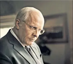 ??  ?? Bogeyman: Christian Bale plays Dick Cheney in new Hollywood hit job.