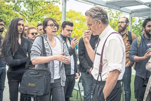  ?? EDUARDO LIMA TORSTAR FILE PHOTO ?? Jordan Peterson placed himself at the centre of a media storm in 2016 as a University of Toronto professor who refused to use gender neutral pronouns.