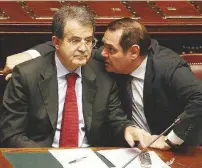  ?? Ansa ?? Due anni difficili
Le dimissioni di Mastella innescaron­o la crisi che fece cadere Prodi