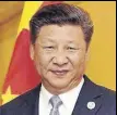  ??  ?? Xi Jinping.