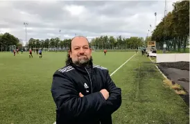  ?? Bild: Fredrik Jonsson ?? Jose Acevedo kontaktade spanska fotbollskl­ubben Villarreal om att starta en akademi i Halmstad. Nu blir han huvudträna­re i nya Villarreal Halland.