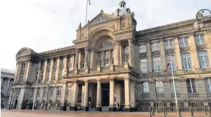  ??  ?? &gt; Birmingham City Council spent £20,000 a year on printing costs