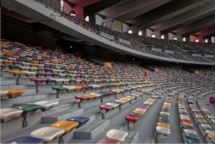  ??  ?? Shortliste­d, Concrete Infrastruc­ture Profession­al Leonard Ranjo “These vibrant and colourful chairs and the stairs are being used to motivate individual­s in the UAE to get physically active.”