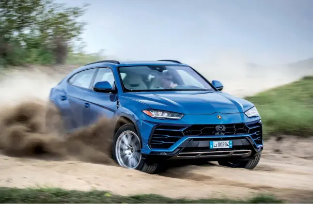  ??  ?? CHALLENGE ACCEPTED Lamborghin­i may have had three decades of rest since it last built an all-terrain car, but looking at how well the Urus drives off-road, it clearly has not lost its touch