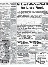  ??  ?? Vin Hepatica became available in Little Rock the week of July 10, 1918, as this three-quarter-page ad in the Arkansas Gazette announced.