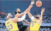  ?? GETTY IMAGES ?? The NBA had suspended its season indefinite­ly on March 11 in response to the coronaviru­s pandemic.