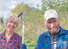  ??  ?? Cairn o’ Mohr founders Judith and Ron Gillies.