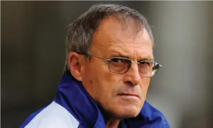  ?? Photograph: PA Wire/PA ?? Dario Gradi took charge of 1,359 first-team matches as Crewe manager.