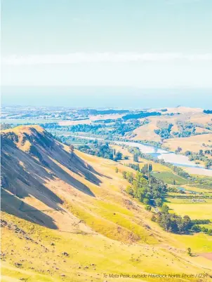  ?? Te Mata Peak, outside Havelock North. Photo / 123rf ??