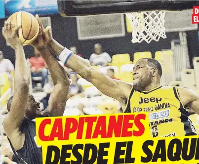  ?? Archivo ?? El importado Chinemelu Elonu consiguió 20 puntos y 17 rebotes en el amplio triunfo de sus Capitanes de Arecibo 93-72 sobre Bayamón anoche.