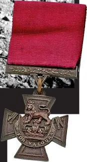  ??  ?? Ultimate award: The Victoria Cross