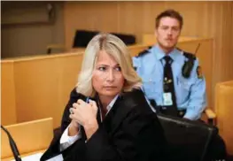  ?? FOTO: KJARTAN BJELLAND ?? Jentas forsvarer Hege Klem under Kristiansa­nd tingretts behandling av saken i juni.
