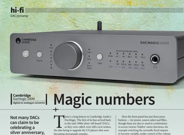 Cambridge Audio DacMagic 200M Digital to Analogue Converter and Headphone  Amplifier