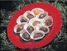  ??  ?? Candied chestnuts are delicate marvels of creamy, nutty sweetness.