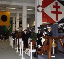  ??  ?? La salle Jean Bart quant à elle, propose un voyage dans le temps plus technique des uniformes et équipement­s. Ainsi que l’historique des comptoirs en colonies étrangères.