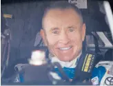  ?? AP FILE ?? Mark Martin, pictured in 2012, will have commemorat­ive throwbacks schemes in his honor this weekend at Darlington Raceway.