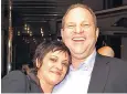  ??  ?? Actress Asia Argento claimed Harvey Weinstein forced himself on her