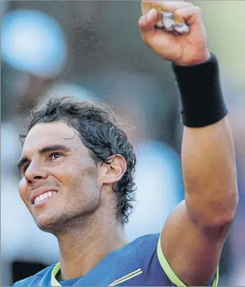  ?? FOTO: AP ?? Rafa Nadal, décima final en Roland Garros y buscando el pleno. También a por su decimoquin­to Garnd Slam