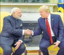  ?? PTI ?? An expert terms ongoing issues as “minor irritants”, which could “metastasis­e” if Trump continues to take a shortterm transactio­nal view of relations with India.