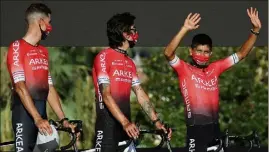  ?? (Photo MaxPPP/EPA) ?? Nairo Quintana (à droite) pourra compter sur Warren Barguil (à gauche).
