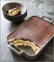  ?? COURTESY OF AMERICA'S TEST KITCHEN ?? A Chocolate Éclair Cake is a revised, from-scratch version of an old-fashioned icebox cake.