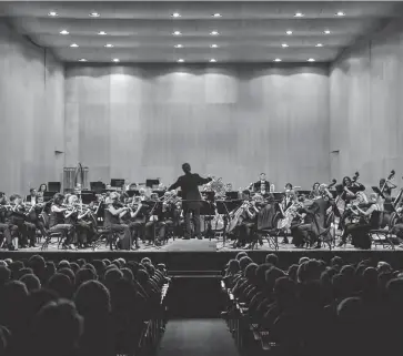 ?? Foto: CSN-Archiv ?? Das Philharmon­ische Orchester von Málaga.