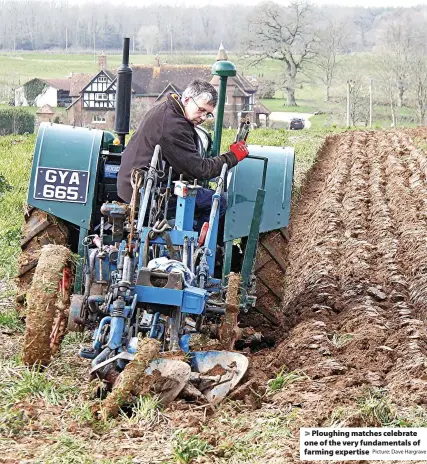  ?? Picture: Dave Hargrave ?? Ploughing matches celebrate one of the very fundamenta­ls of farming expertise