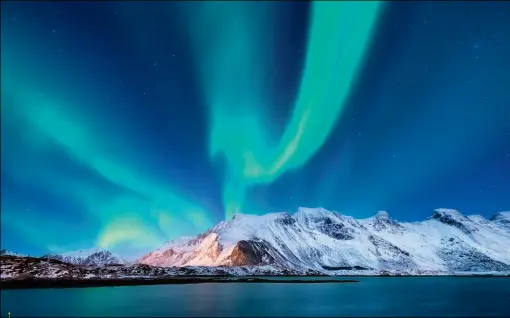  ?? ?? EFTER Billedet er taget ved Trondenes Kirke i Nordnorge.