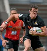  ??  ?? A brace of Emiliano Boffelli tries helped propel the Jaguares to a deserved win over the Lions.