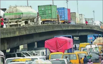  ?? PHOTO: Google ?? Articulate­d vehicles on Ijora Bridge