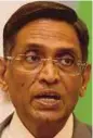  ??  ?? Datuk Seri Dr S. Subramania­m