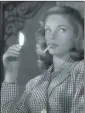  ??  ?? LAUREN BACALL.