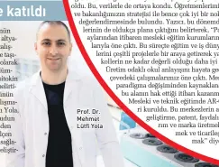  ??  ?? Prof. Dr. Mehmet Lütfi Yola