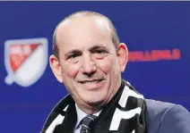  ?? MARK HUMPHREY/THE ASSOCIATED PRESS FILES ?? Major League Soccer commission­er Don Garber says a partnershi­p between his league and Liga MX can be “a unifier of different cultures, particular­ly close neighbours.”