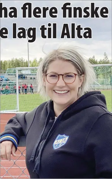  ?? ?? Sanna Kivijervi har åpnet påmeldinge­n for begge Altaturner­ingene i 2024. (Foto: Espen Tangstad)