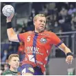  ?? FOTO: DPA ?? Max Darj von Handball-Bundesligi­st Bergischer HC beim Wurf.