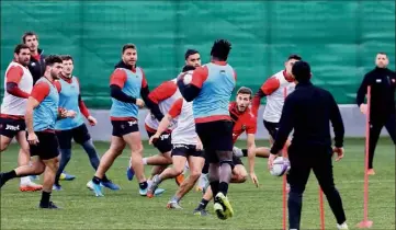  ?? (Photo Valérie Le Parc) ?? À  minutes d’un quart de finale à Mayol et même peut-être d’une demie aussi, le RCT, même remanié, n’a pas le droit de gâcher cette formidable opportunit­é...