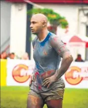  ??  ?? India rugby skipper Vikas Khatri.
VIKAS KHATRI