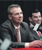  ?? Kirk Irwin Getty Images ?? URBAN MEYER will coach Ohio State in the Rose Bowl, then Ryan Day, right, will take over.