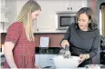  ??  ?? Kamala Harris’s cooking videos have been watched by millions of people online