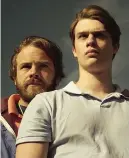  ??  ?? Moe Dunford and Nicholas Galitzine in Handsome Devil