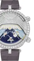  ??  ?? Lady Arpels Ballerine Musicale Diamant by Van Cleef & Arpels