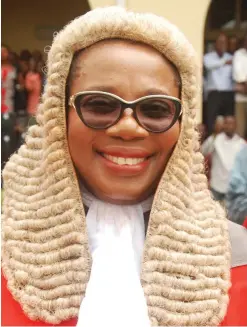  ??  ?? Justice Oke, Chief Judge, Lagos State High Court