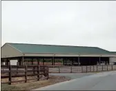  ?? / Kevin Myrick ?? Work is wrapping up on Rockmart High School’s new Agricultur­e Education facility as the winter semester for 2019 gets underway.